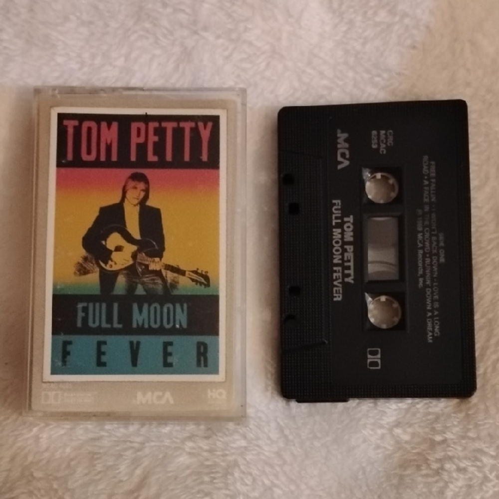 Tom Petty Full Moon Fever Cassette Tape